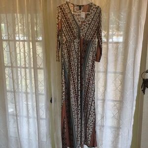3/4 Sleeve maxi dress